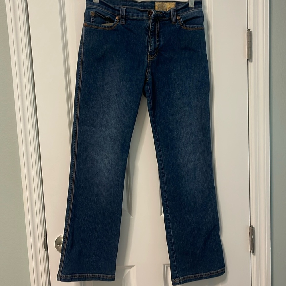 V Cristina Embellished Jeans Size 4 Like New